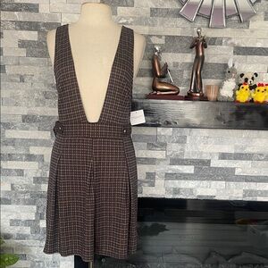 American Eagle Outfitters Plaid Dress Size M ( Defect)